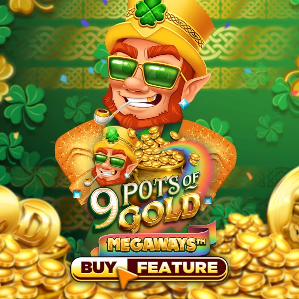 Microgaming : 9 Pots of Gold Megaways - HEROBET168